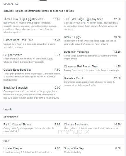 Packard's Steak House - Palm Harbor, FL menu_pic