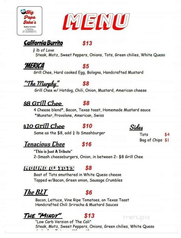 Village Tap - Deer Creek, IL menu_pic