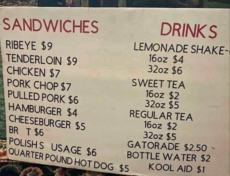 Village Tap - Deer Creek, IL menu_pic