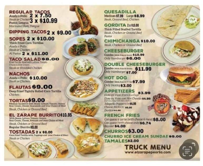 Village Tap - Deer Creek, IL menu_pic