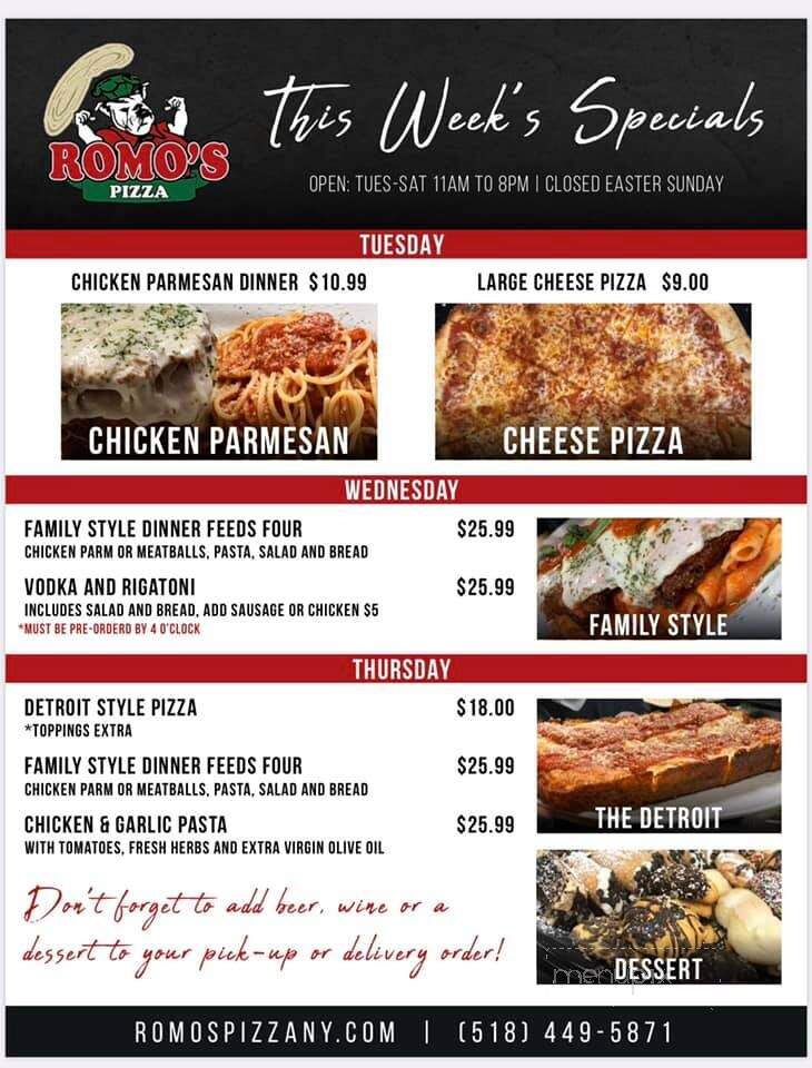 Romo's - Glenmont, NY