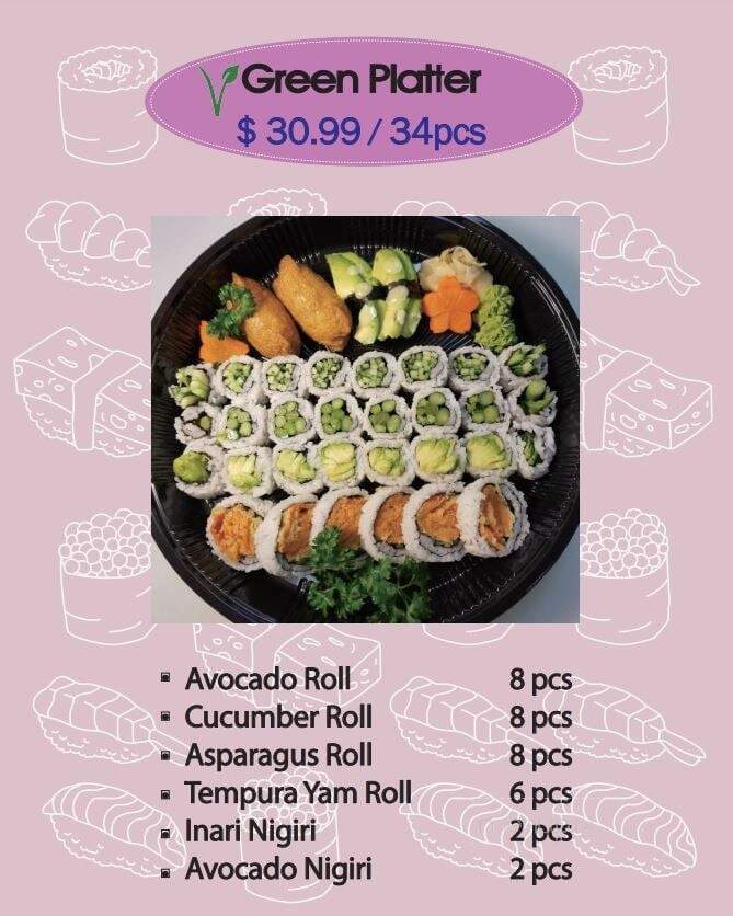 Tomo Sushi To Go - Nanaimo, BC menu_pic