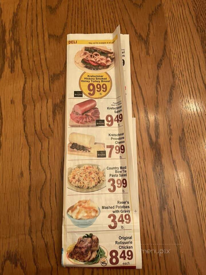Mt Sterling Iga - Mount Sterling, IL menu_pic