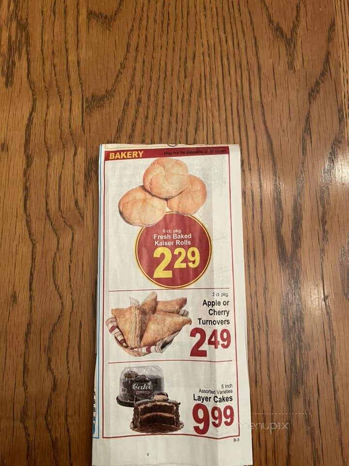 Mt Sterling Iga - Mount Sterling, IL menu_pic