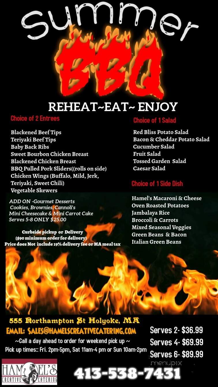 Summit View - Holyoke, MA menu_pic