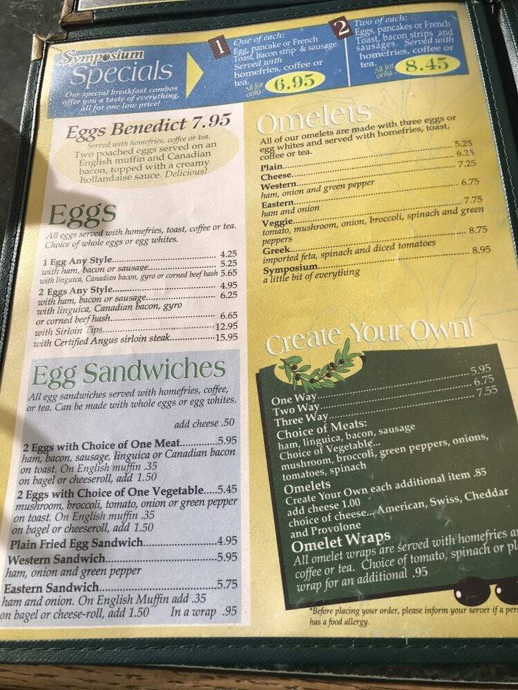 Symposium - New Bedford, MA menu_pic