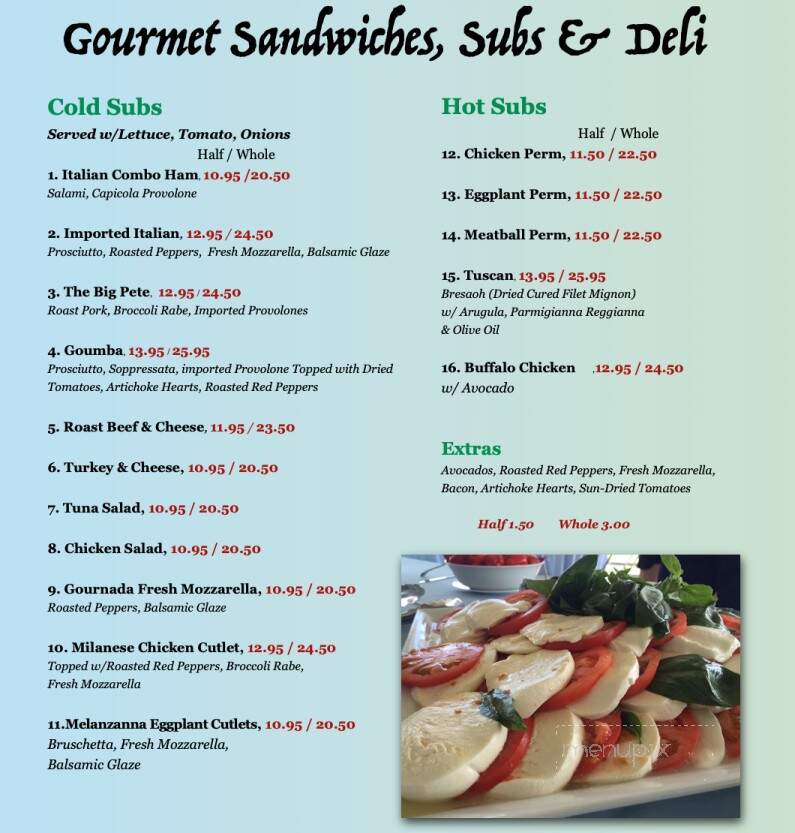Mario's Italian Market - Surf City, NJ menu_pic