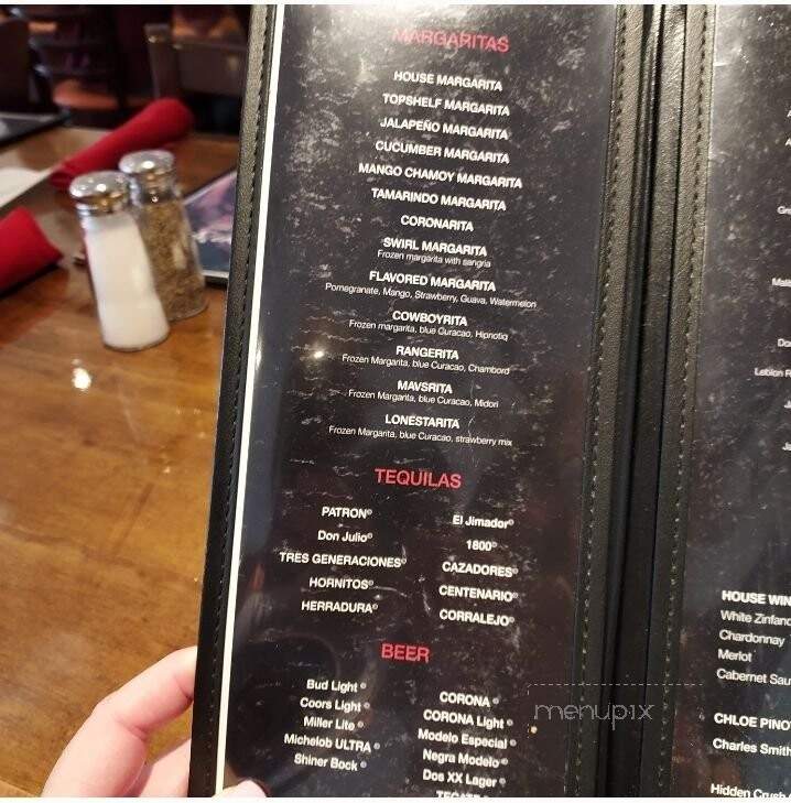 Lupe's Tex Mex Grill - Bedford, TX menu_pic