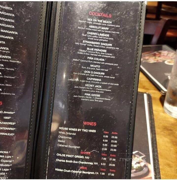 Lupe's Tex Mex Grill - Bedford, TX menu_pic