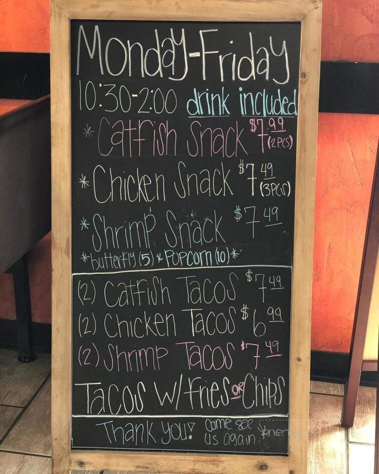 Swamp Johns Catfish - Muscle Shoals, AL menu_pic