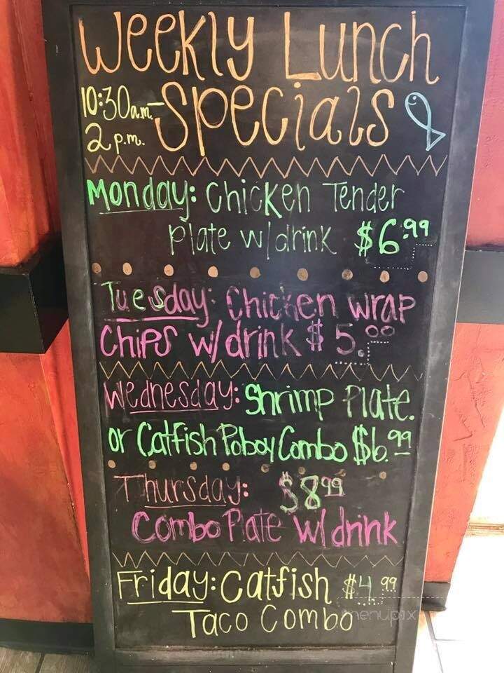 Swamp Johns Catfish - Muscle Shoals, AL menu_pic