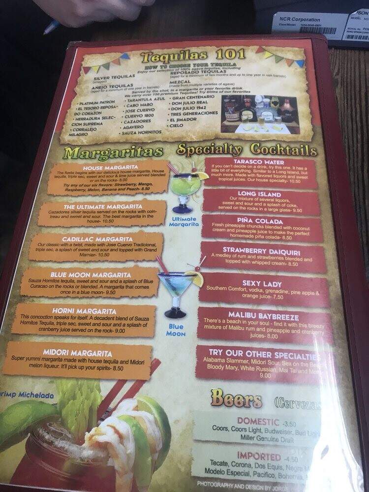 El Tarasco Restaurant - Hanford, CA menu_pic