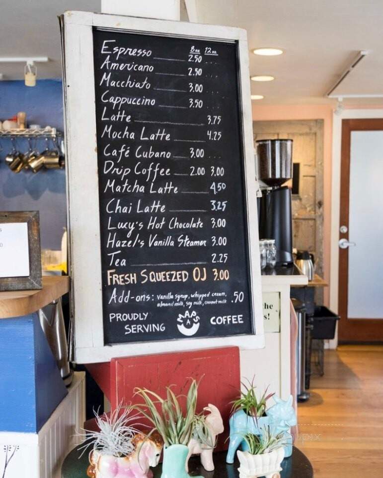 Maude's Coffee & Clothes - Ketchum, ID menu_pic