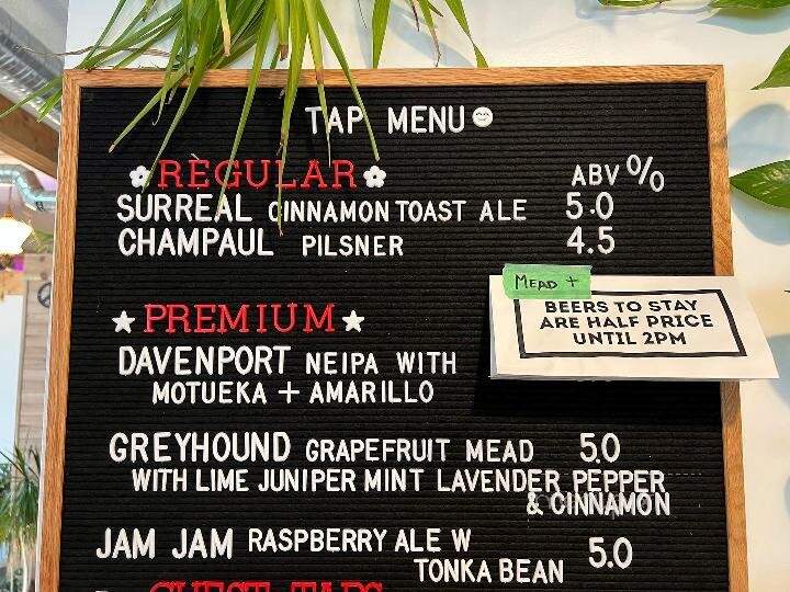 Malty National Brewing - Regina, SK menu_pic