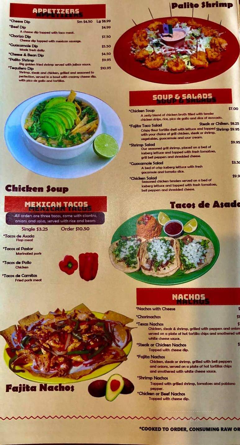 Amigo's - Griffin, GA menu_pic