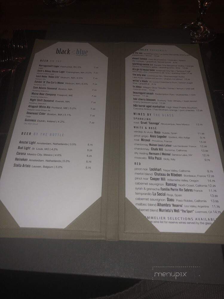 Black & Blue Steak and Crab - Burlington, MA