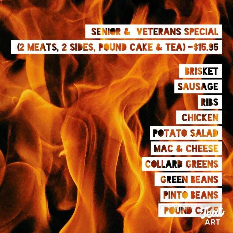 Fowler's Smokin Soul Food - Austin, TX menu_pic