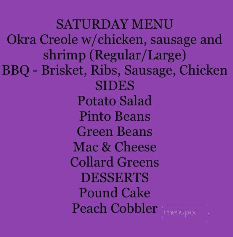 Fowler's Smokin Soul Food - Austin, TX menu_pic