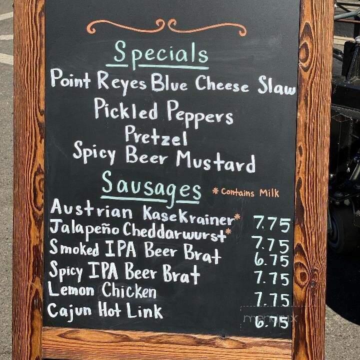 Suisun Valley Filling Station - Fairfield, CA menu_pic