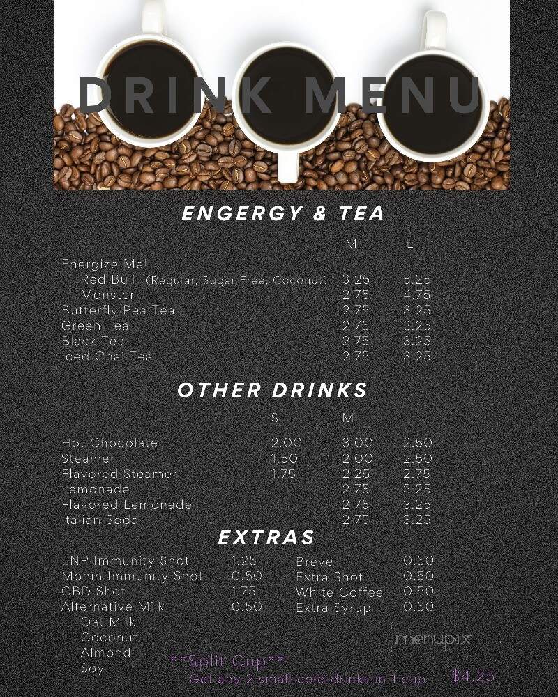 Bakerz Dozen - Albany, OR menu_pic