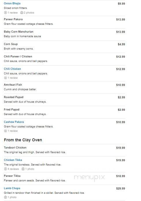 Saffron Columbus - Columbus, GA menu_pic