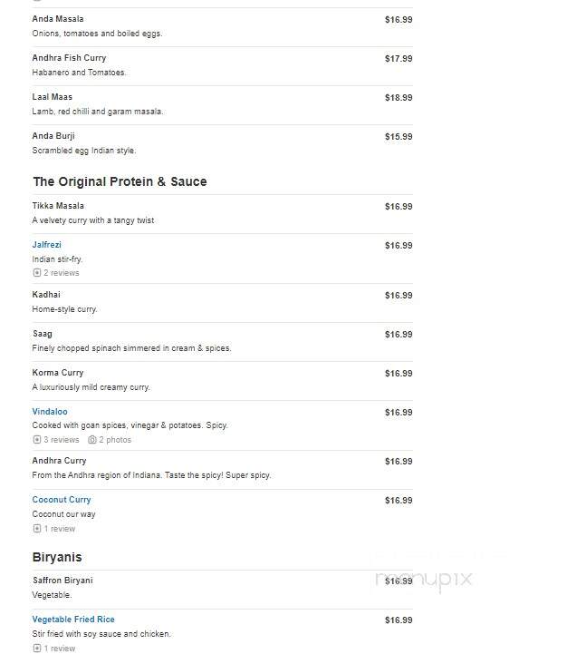 Saffron Columbus - Columbus, GA menu_pic