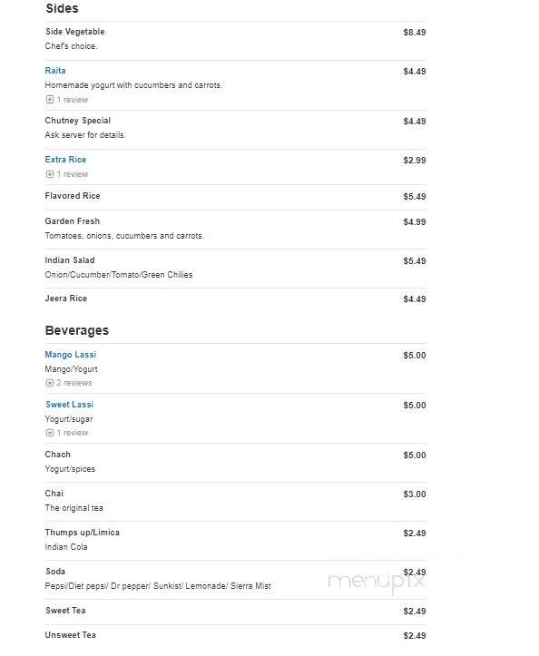 Saffron Columbus - Columbus, GA menu_pic