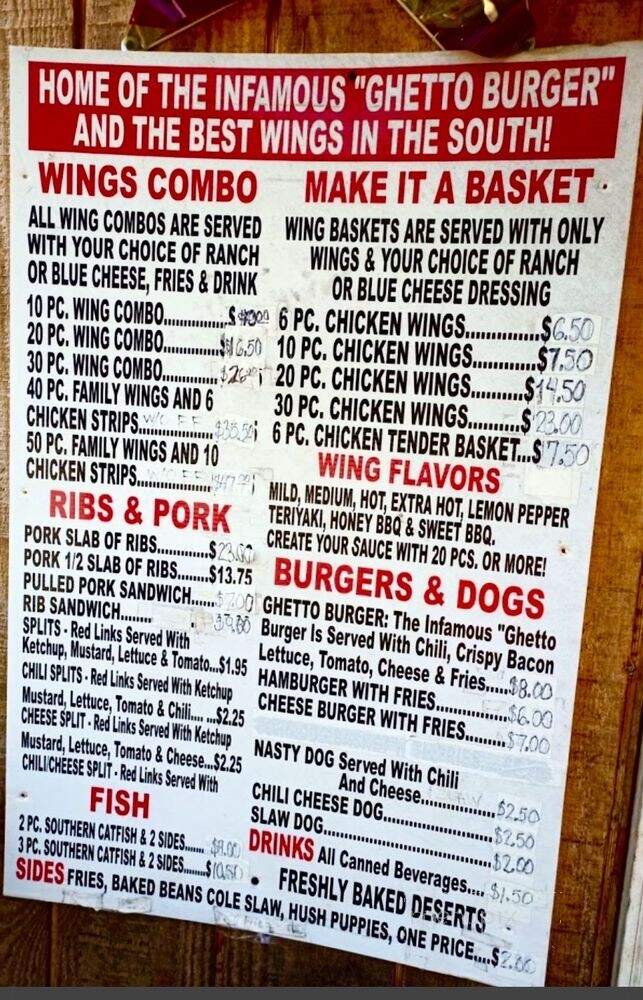High Falls Wing Depot - Jackson, GA menu_pic