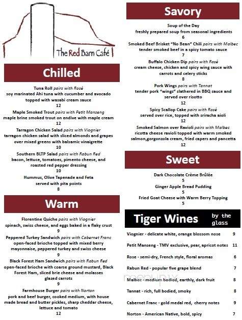 The Red Barn Cafe - Tiger, GA