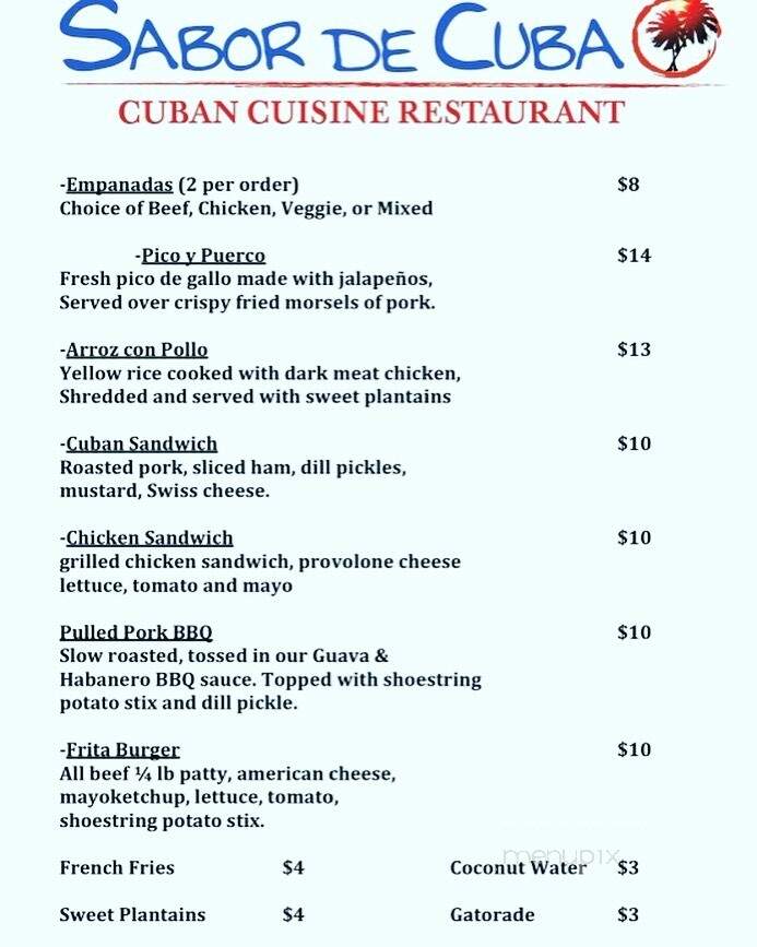 Brewery Fire - Taneytown, MD menu_pic