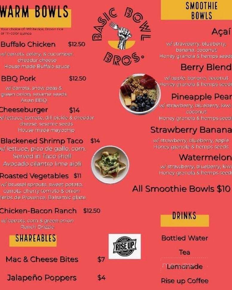 Brewery Fire - Taneytown, MD menu_pic