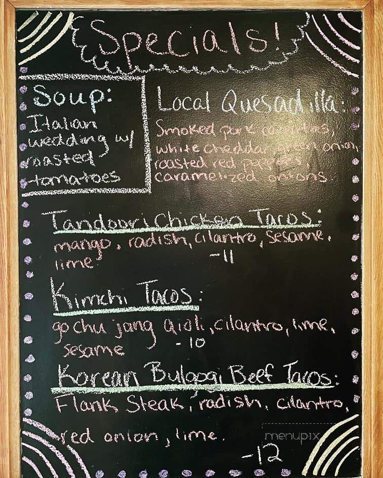 Local Pizza - Callicoon, NY menu_pic