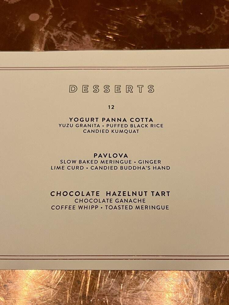 Cella Restaurant & Bar - Monterey, CA menu_pic