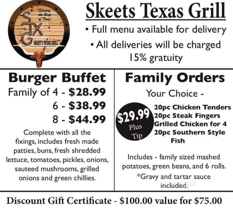 Skeet's Texas Grill No 2 - Sweetwater, TX