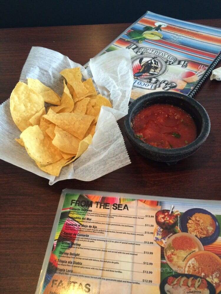 Loco Burrito - Fremont, MI menu_pic
