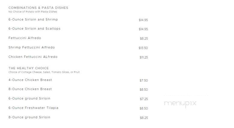 Deb's Cafe - Alsea, OR menu_pic