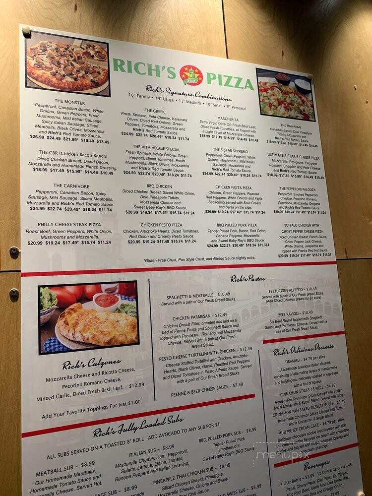 Rich's 5 Star Pizza - Kent, WA