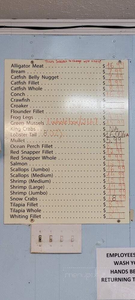 Crawfish Seafood Market - Conyers, GA menu_pic