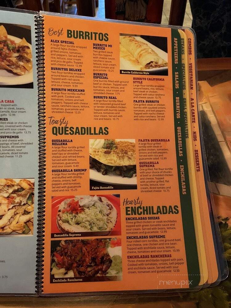 Mi Mexico - Minot, ND menu_pic