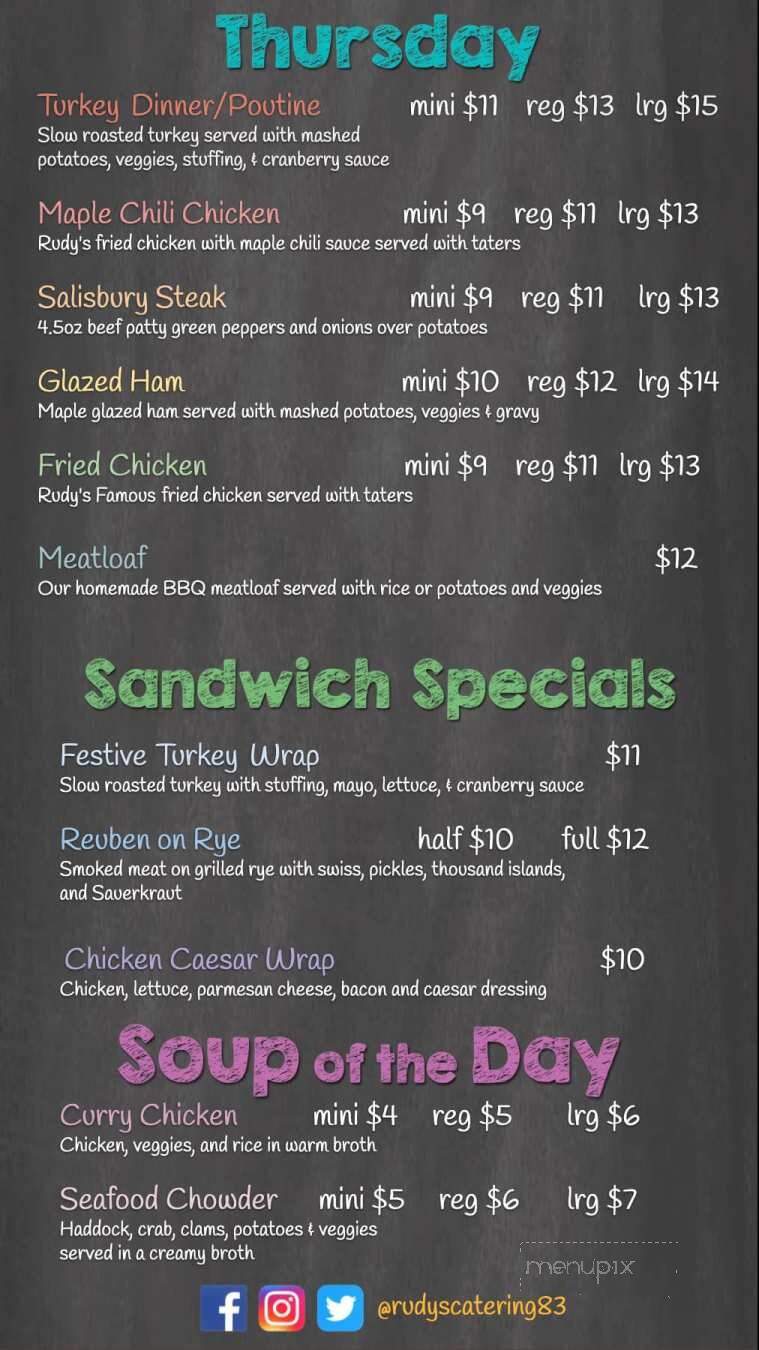 Rudy's Catering Services - Halifax, NS