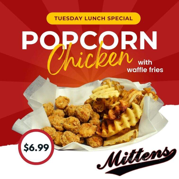 Mitten Truck Stop - Oakley, KS menu_pic