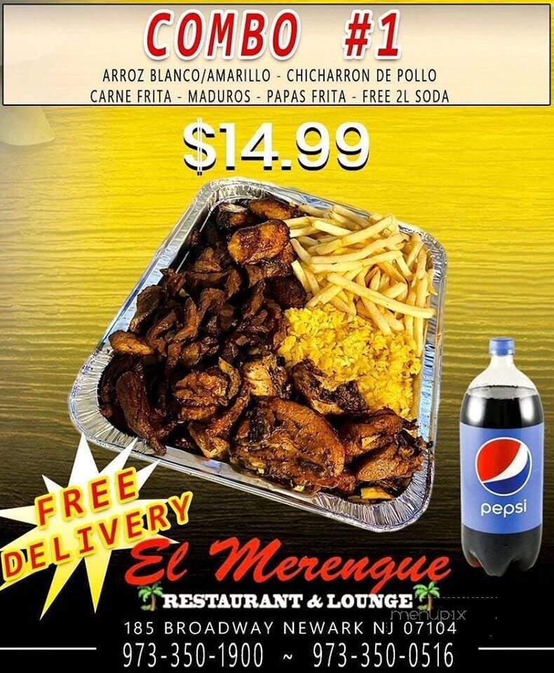 El Merengue Restaurant Inc - Newark, NJ