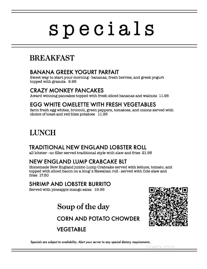 Who's On Third - Spring Lake, NJ menu_pic
