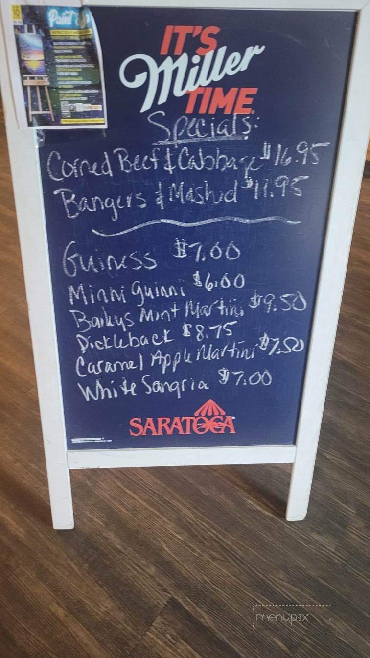 Klamsteam Tavern & Marina - Clifton Park, NY menu_pic