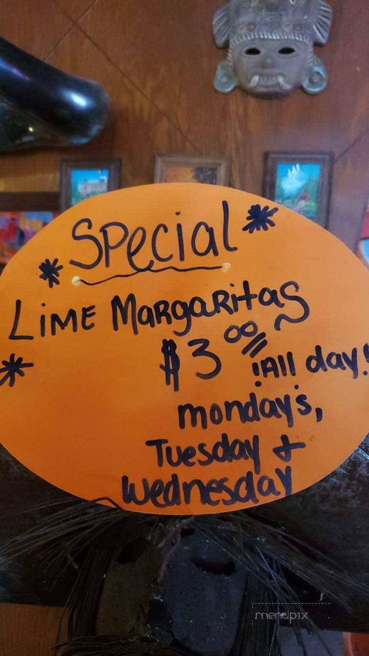 Torero's Mexican Restaurant - Goldsboro, NC menu_pic