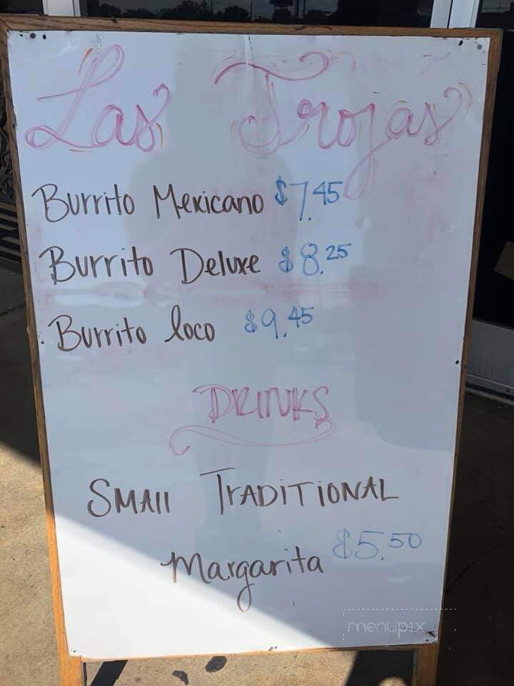 Las Trojas - Fayetteville, TN menu_pic