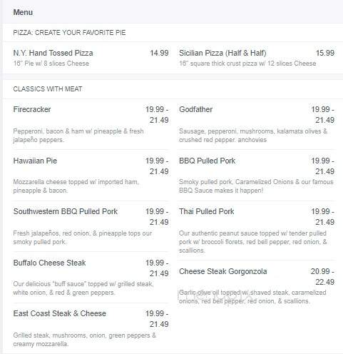 Ramunto's Silician Pizza - Middlebury, VT menu_pic
