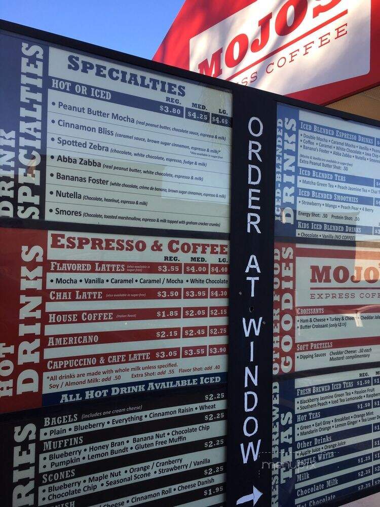 Mojo's Drive Thru Coffee - Corona, CA