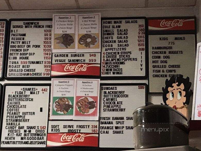 Great American Hamburger Co - Redway, CA menu_pic