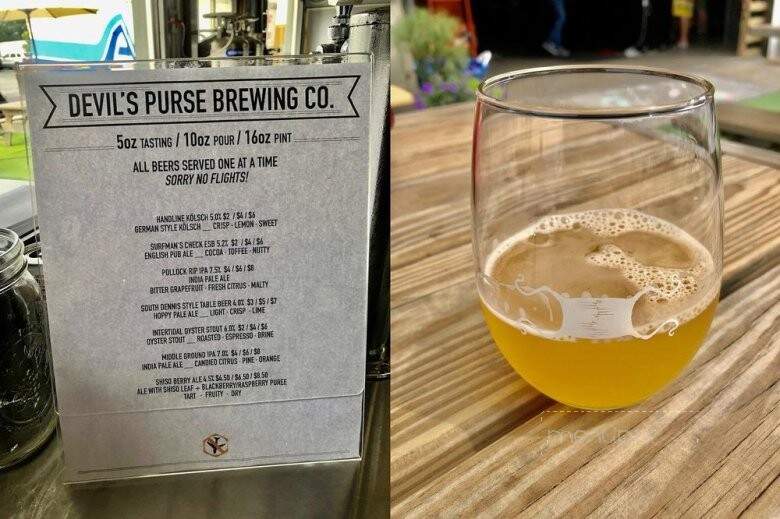 Devil's Purse Brewing Company - Dennis, MA menu_pic